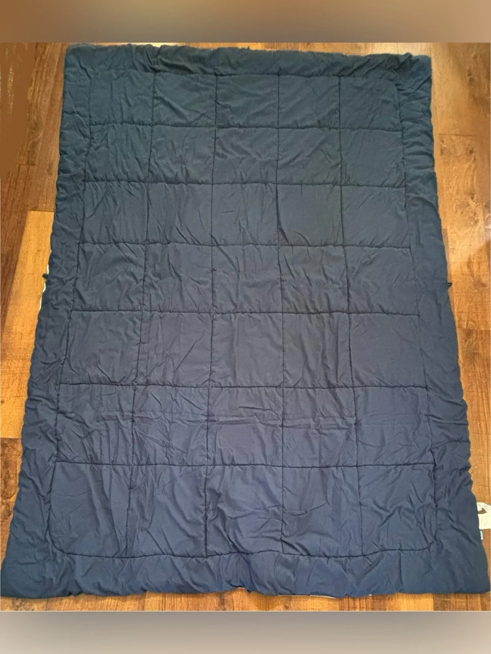 Twin XL Comforter Duvet Insert All Season Bed Comforter reversible blue